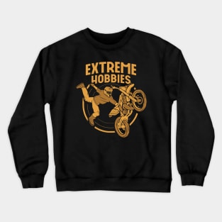 Retro Motocross Freestyle Crewneck Sweatshirt